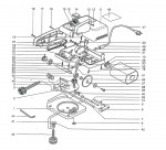 Proxxon 27150 KG 50 Cut Off Saw Spare Parts